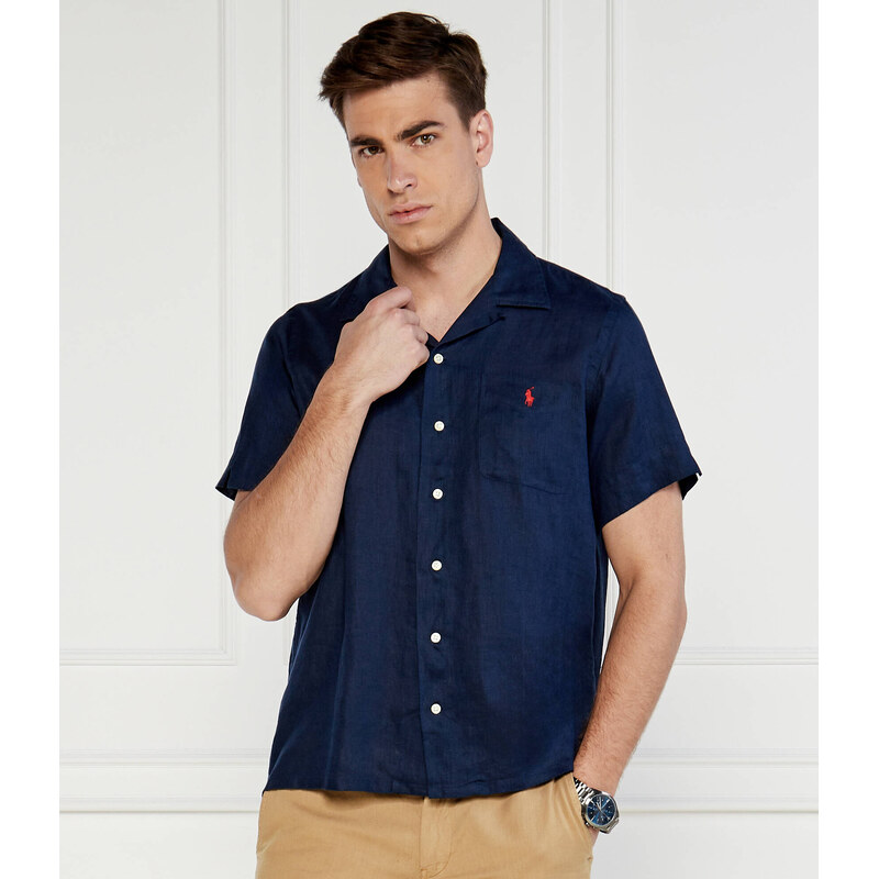 POLO RALPH LAUREN Lněná košile CLADY | Classic fit