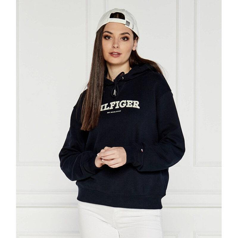 Tommy Hilfiger Mikina REG MONOTYPE FLOCK | Regular Fit
