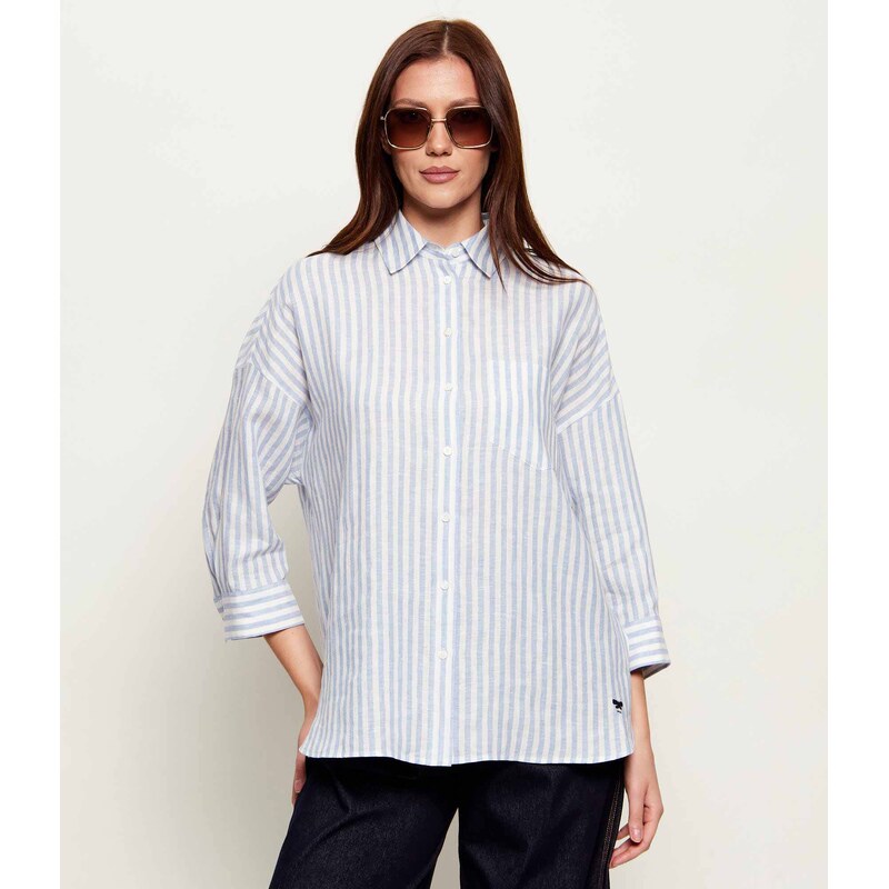 Weekend MaxMara Lněná košile WKDPANETTO | Relaxed fit