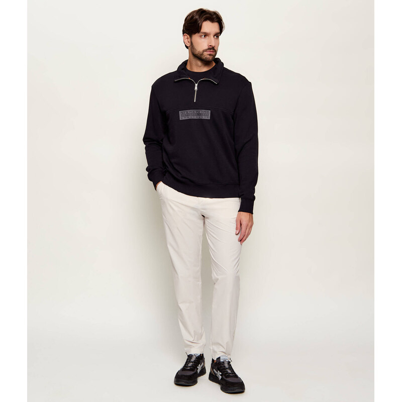 Napapijri Mikina B-BOX LOGO HZ | Relaxed fit