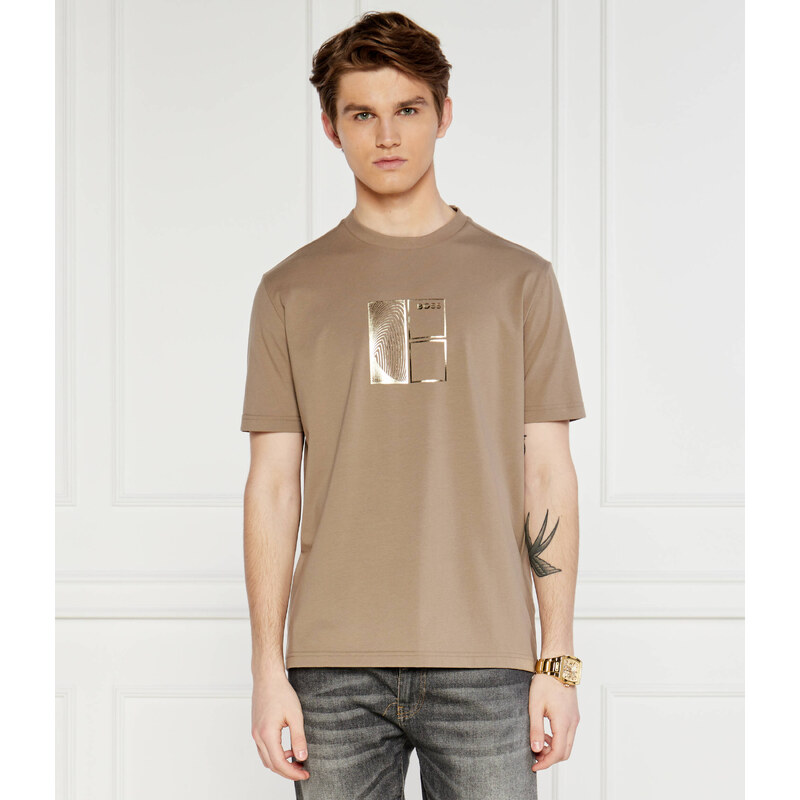 BOSS GREEN Tričko Tee 5 | Regular Fit | stretch