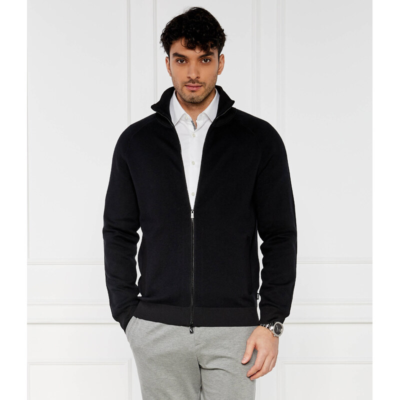 BOSS BLACK Svetr H-Domico | Regular Fit | s příměsí vlny