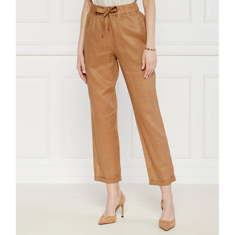 BOSS ORANGE Cigaretové kalhoty timpa | Loose fit