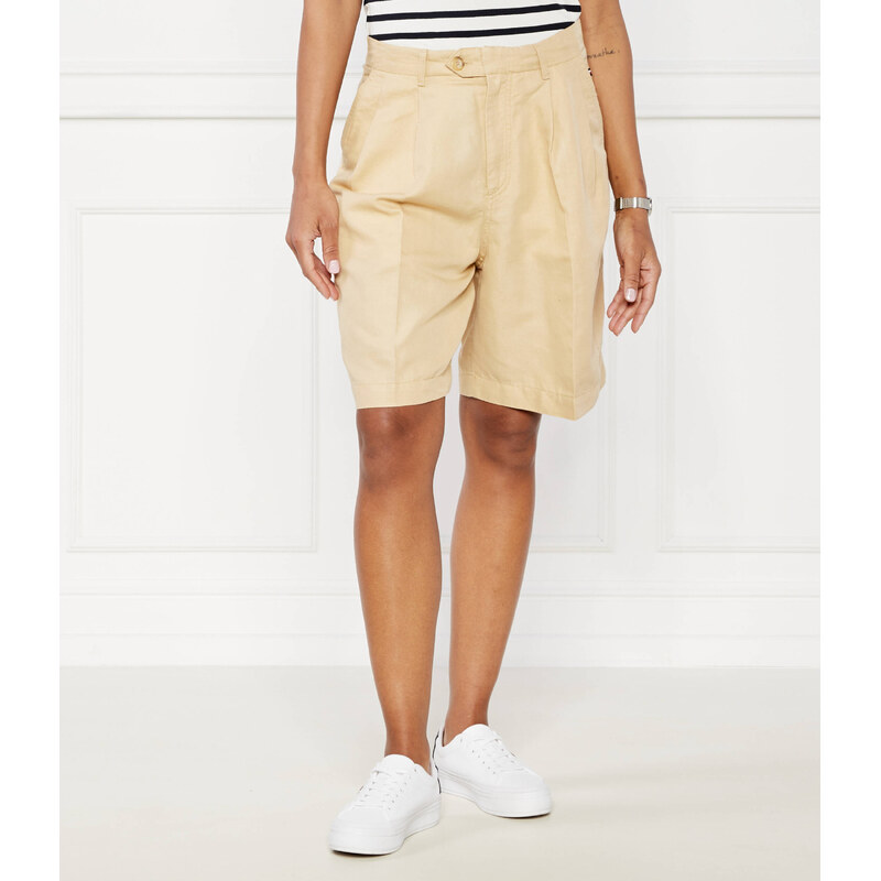 Tommy Hilfiger Šortky | regular fit přidáním lnu