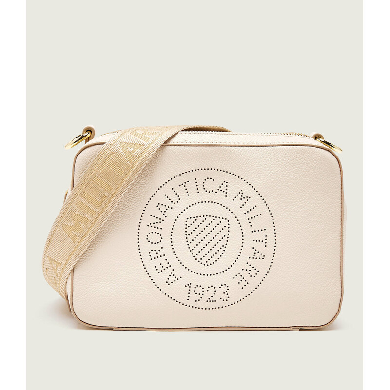 Aeronautica Militare Kožená crossbody kabelka 114157680