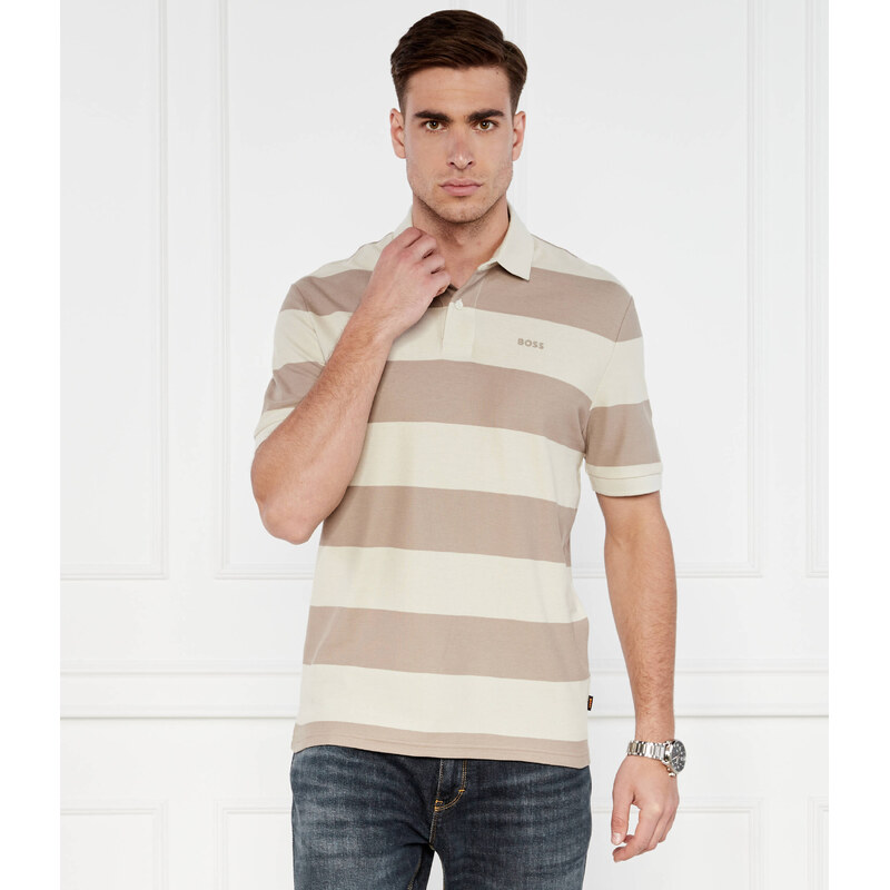 BOSS ORANGE Polokošile PalesStripe | Regular Fit