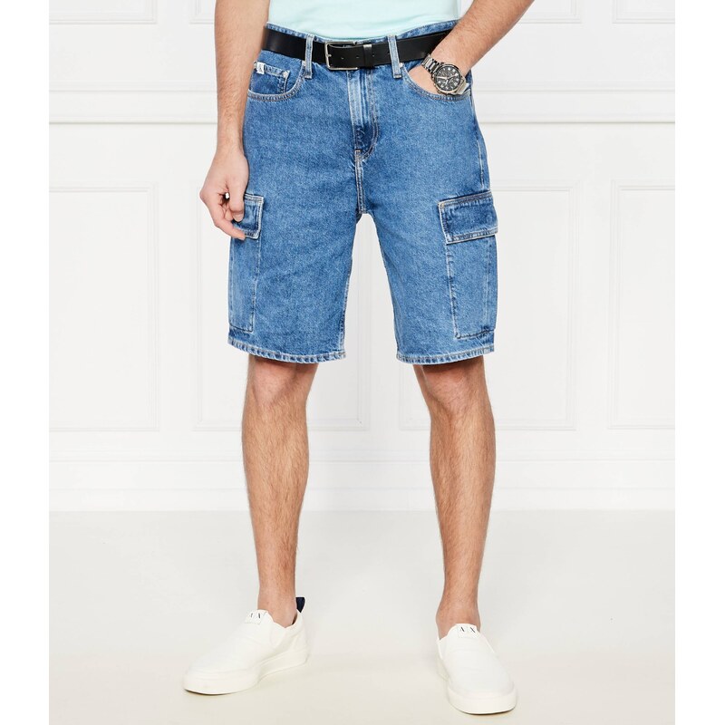 Calvin Klein Jeans Džínové šortky 90S Cargo | Loose fit