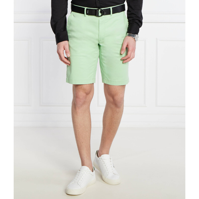 Calvin Klein Šortky chino + opasek MODERN TWILL | Slim Fit