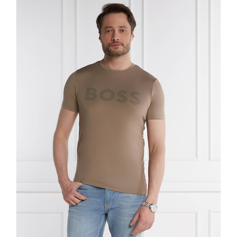 BOSS GREEN Tričko Tee Active | Slim Fit | stretch