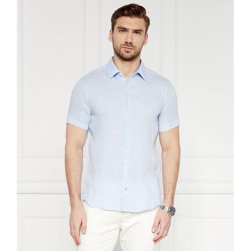 Joop! Lněná košile pit | Slim Fit