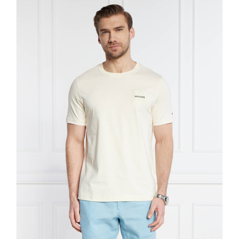 Tommy Hilfiger Tričko BOUCLE H EMBRO | Regular Fit