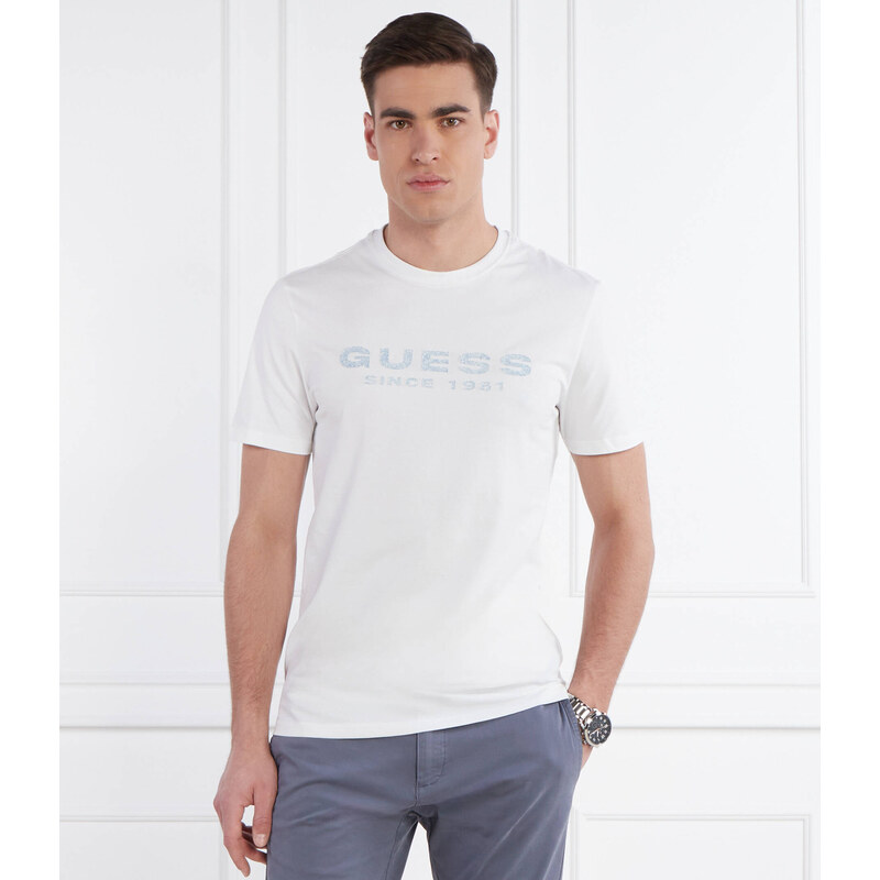 GUESS Tričko | Slim Fit | stretch
