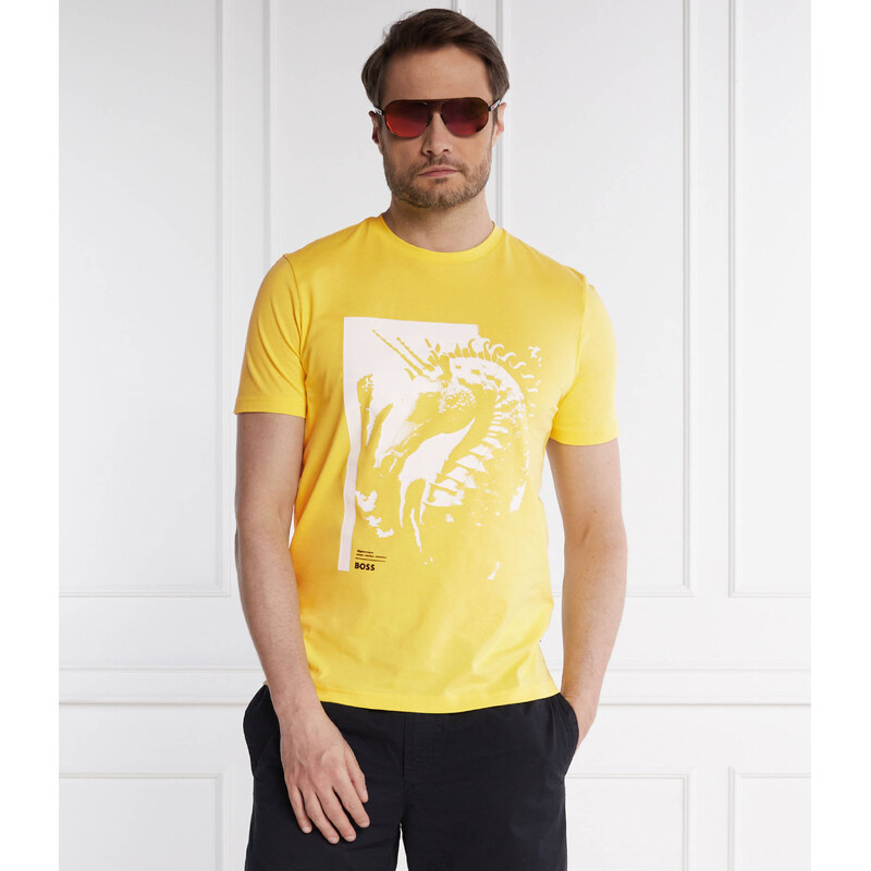 BOSS ORANGE Tričko Te_Sea_horse | Regular Fit