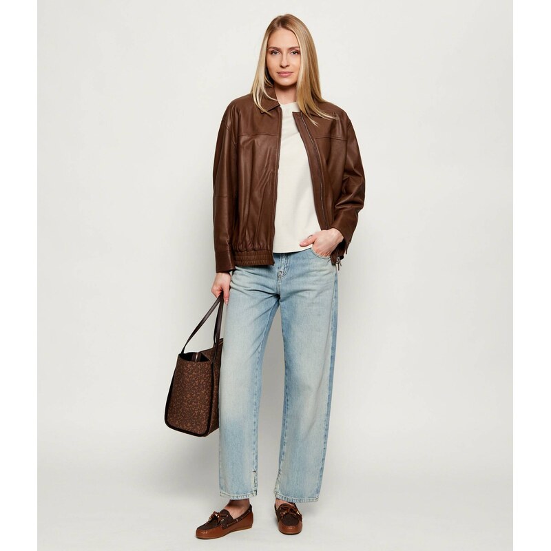 Michael Kors Kožené mokasíny Fallon
