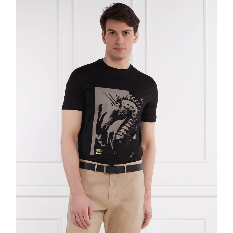 BOSS ORANGE Tričko Te_Sea_horse | Regular Fit