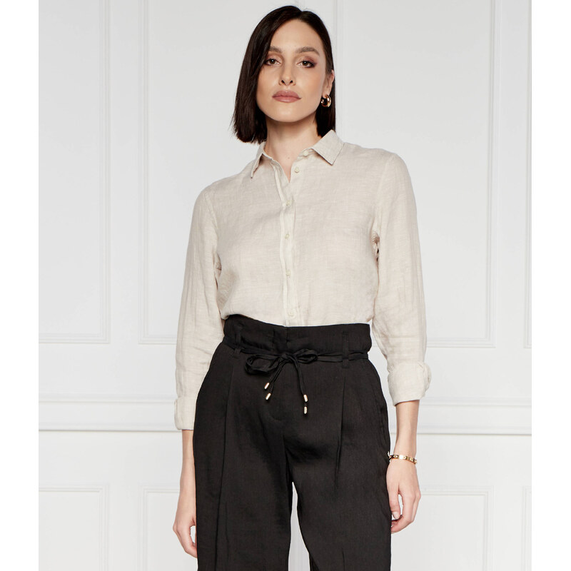 Gant Lněná košile CHAMBRAY | Regular Fit