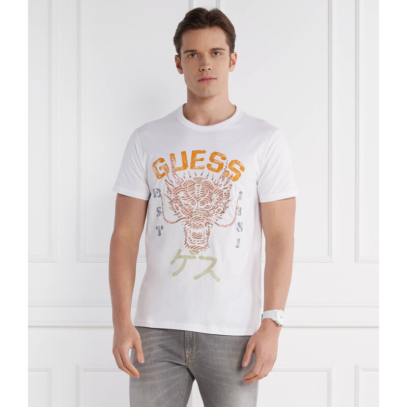 GUESS Tričko DRAGON | Regular Fit