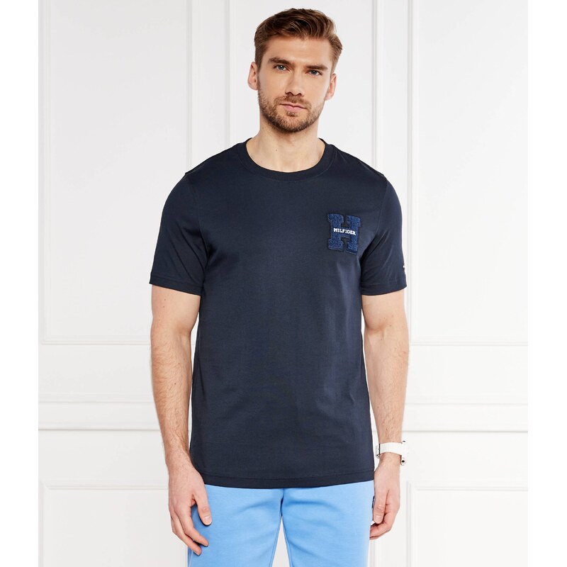 Tommy Hilfiger Tričko BOUCLE H EMBRO | Regular Fit