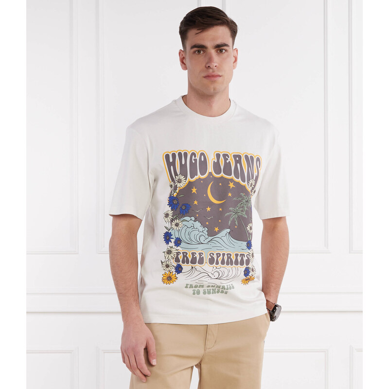 Hugo Blue Tričko Nirito | Regular Fit