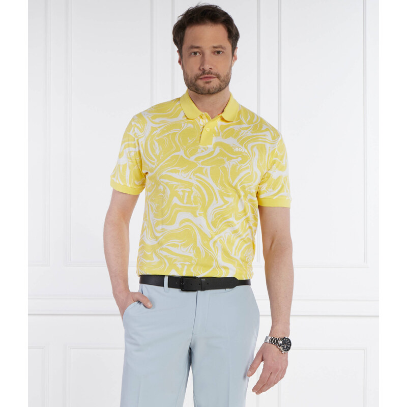 BOSS ORANGE Polokošile AlloverOcean | Regular Fit