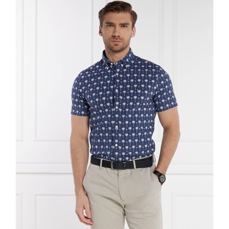 Tommy Hilfiger Košile MINI PALM | Slim Fit