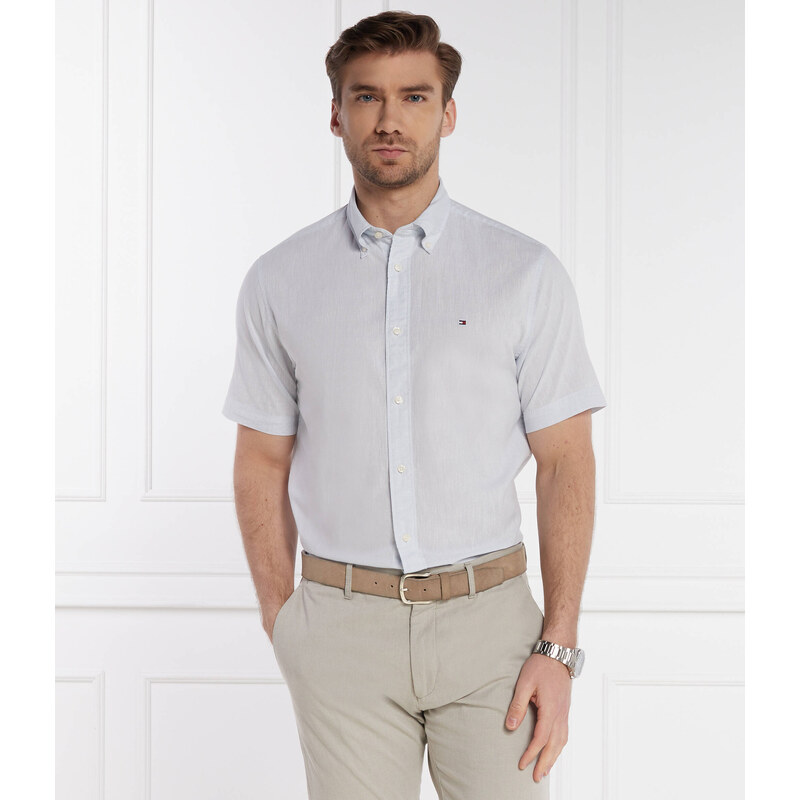 Tommy Hilfiger Košile | Regular Fit přidáním lnu