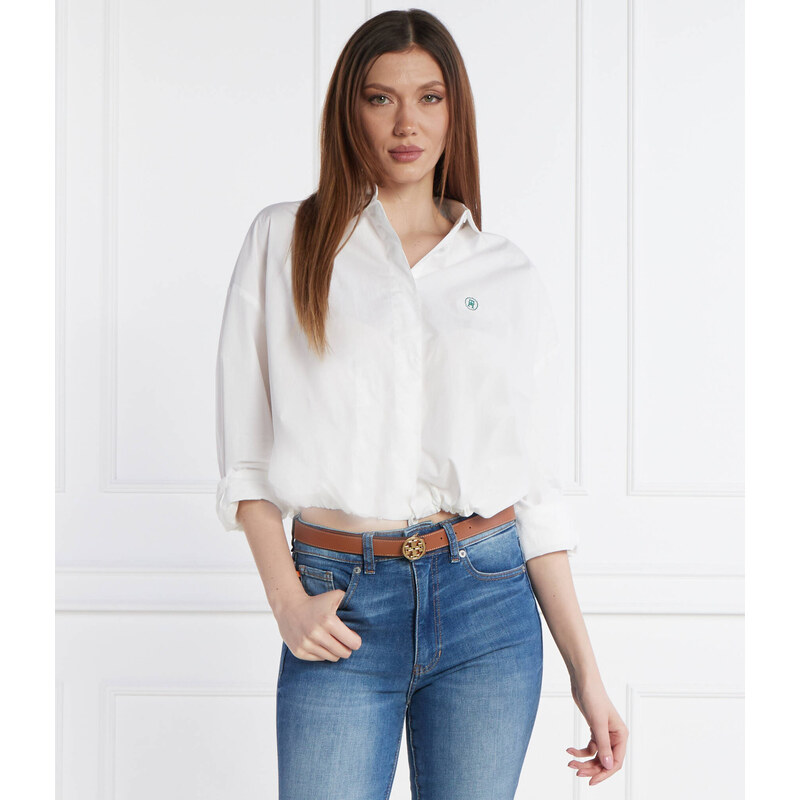 Tommy Hilfiger Košile SMD BLOUSON DRAWSTRING | Cropped Fit