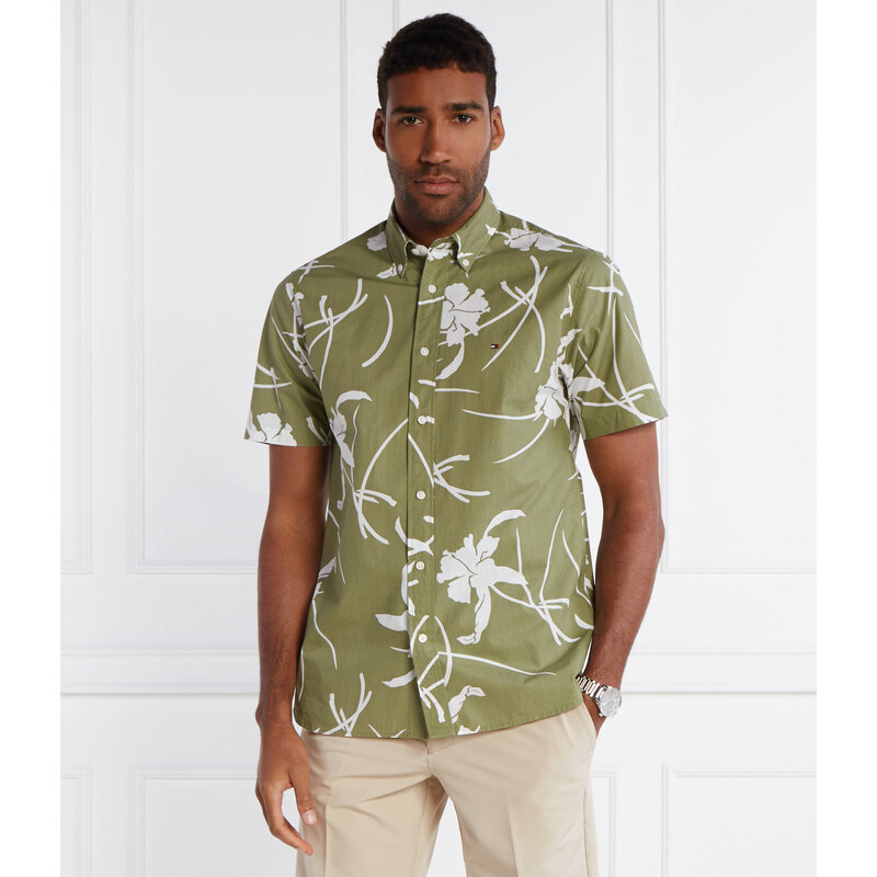 Tommy Hilfiger Košile LARGE TROPICAL PRT | Regular Fit