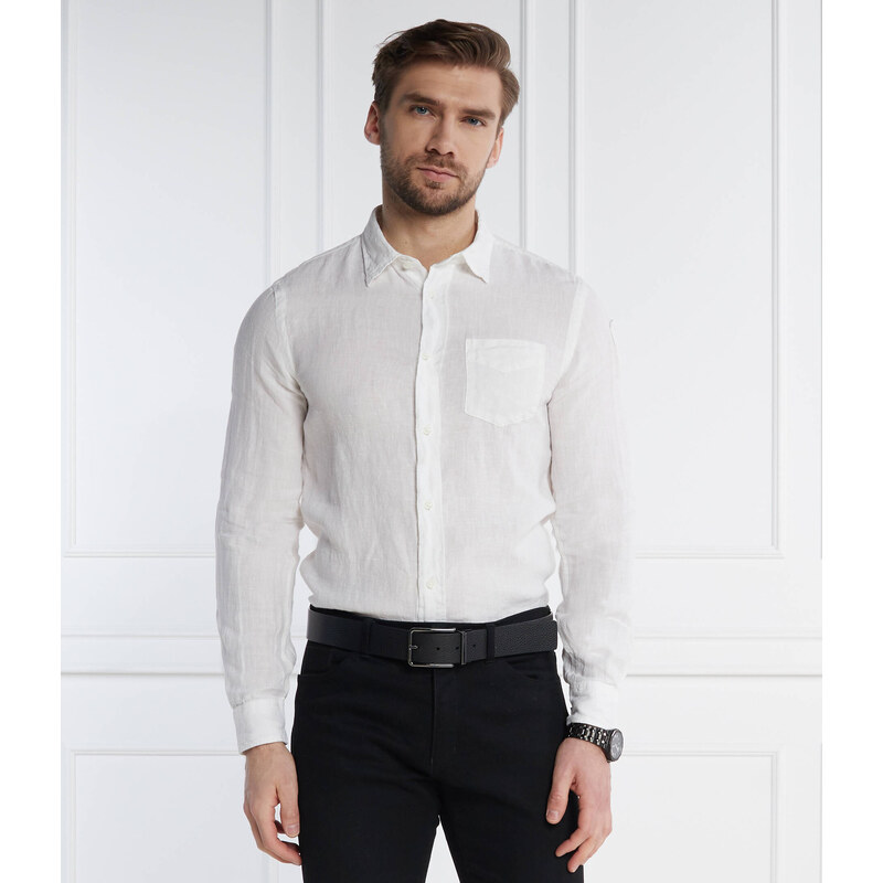 BLAUER Lněná košile | Regular Fit