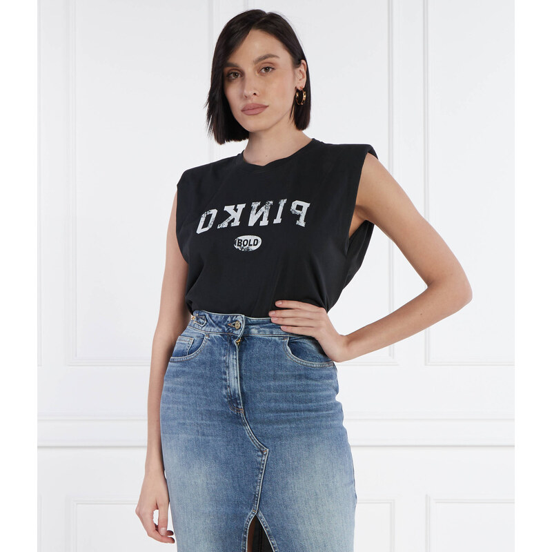 Pinko Tričko CACAO CANOTTA | Regular Fit 90956856