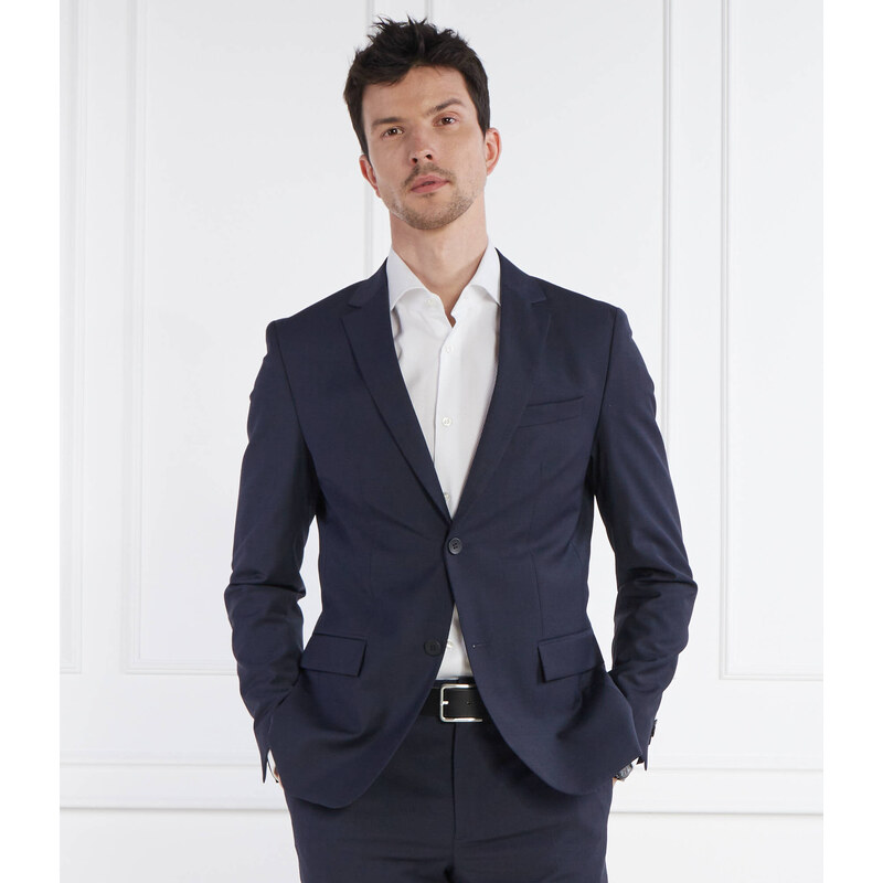 Calvin Klein Vlněná sako MODERN | Regular Fit