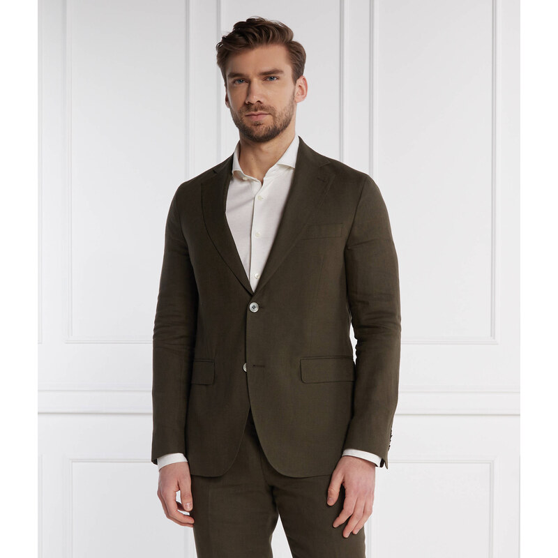 Oscar Jacobson Lněná sako Fogerty | Regular Fit