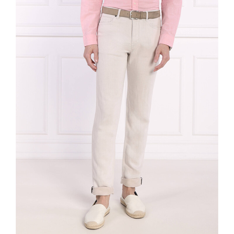 Joop! Kalhoty Fortres | Modern fit přidáním lnu