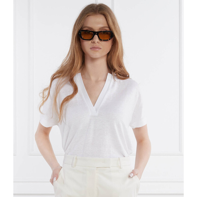 BOSS BLACK Lněná halenka Enelina | Regular Fit