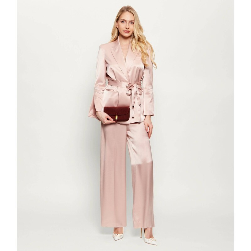 Pinko Crossbody kabelka/psaníčko SADDLE FLAT | semiš