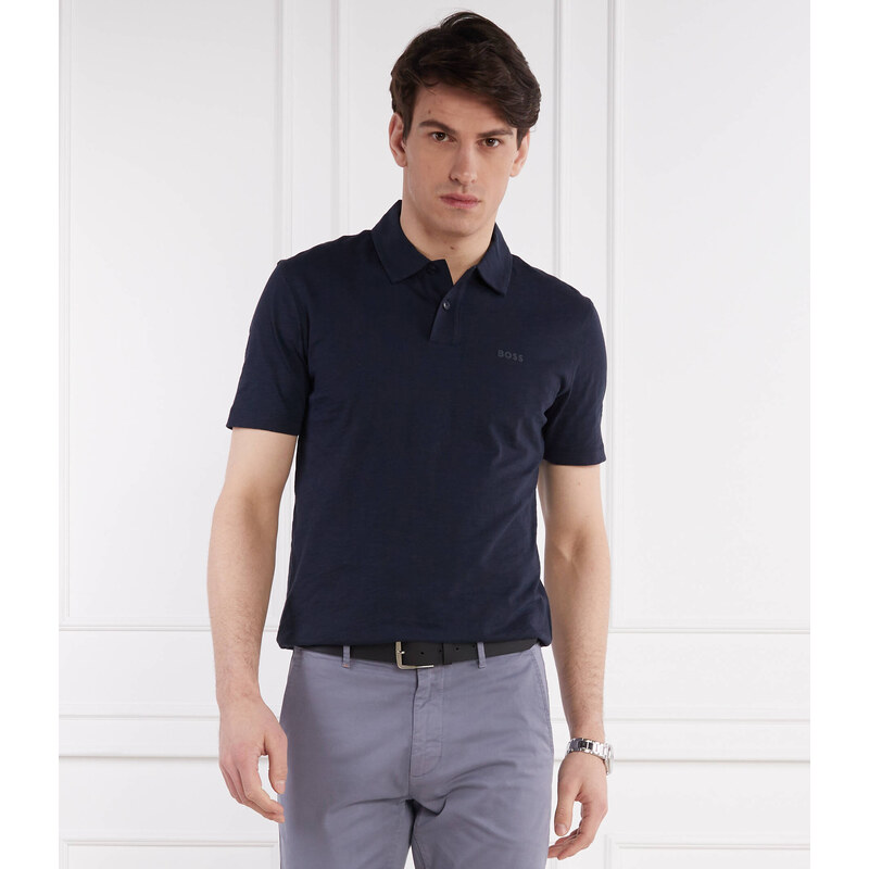 BOSS ORANGE Polokošile slub | Regular Fit
