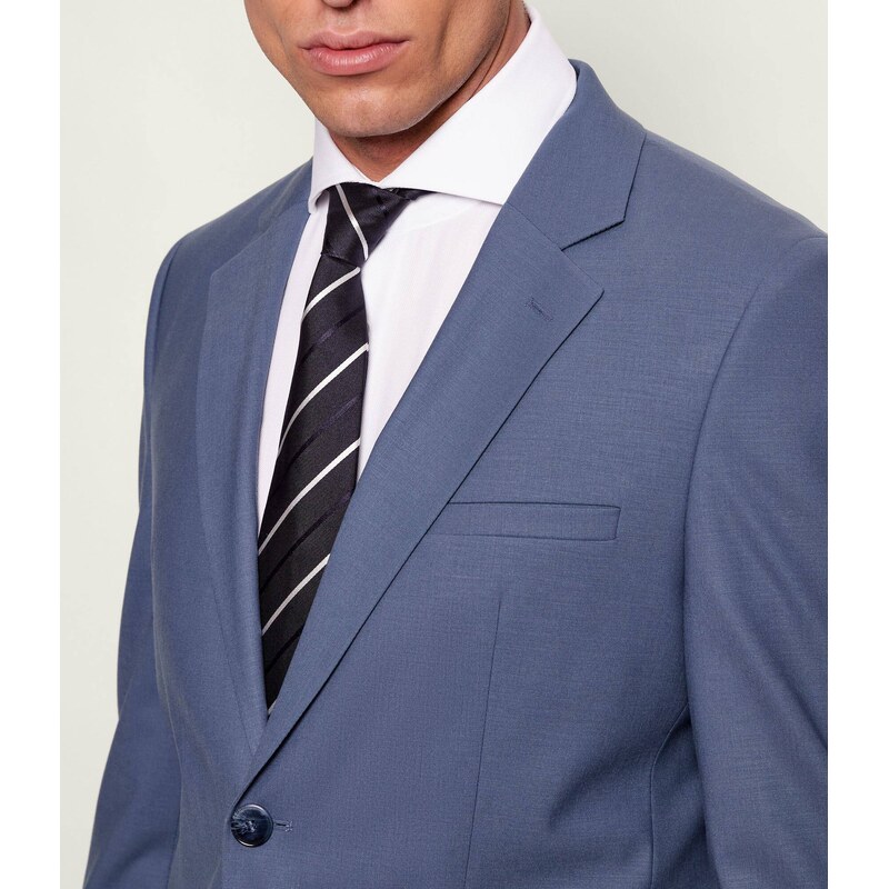 HUGO Vlněný oblek Arti-Hesten253X | Extra slim fit