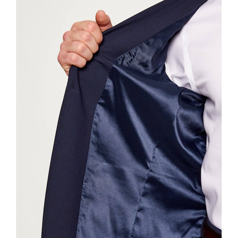 BOSS BLACK Oblek P-Huge-2Pcs-WG-253 | Slim Fit | s příměsí vlny
