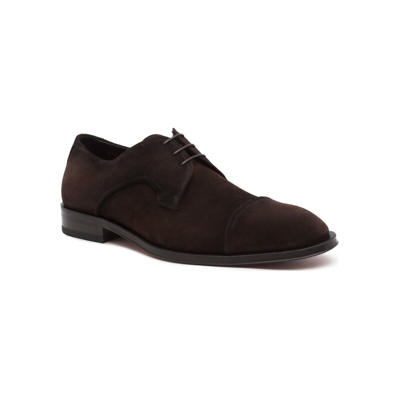 BOSS BLACK Derby boty Derrek_Derb_sdctly | semiš