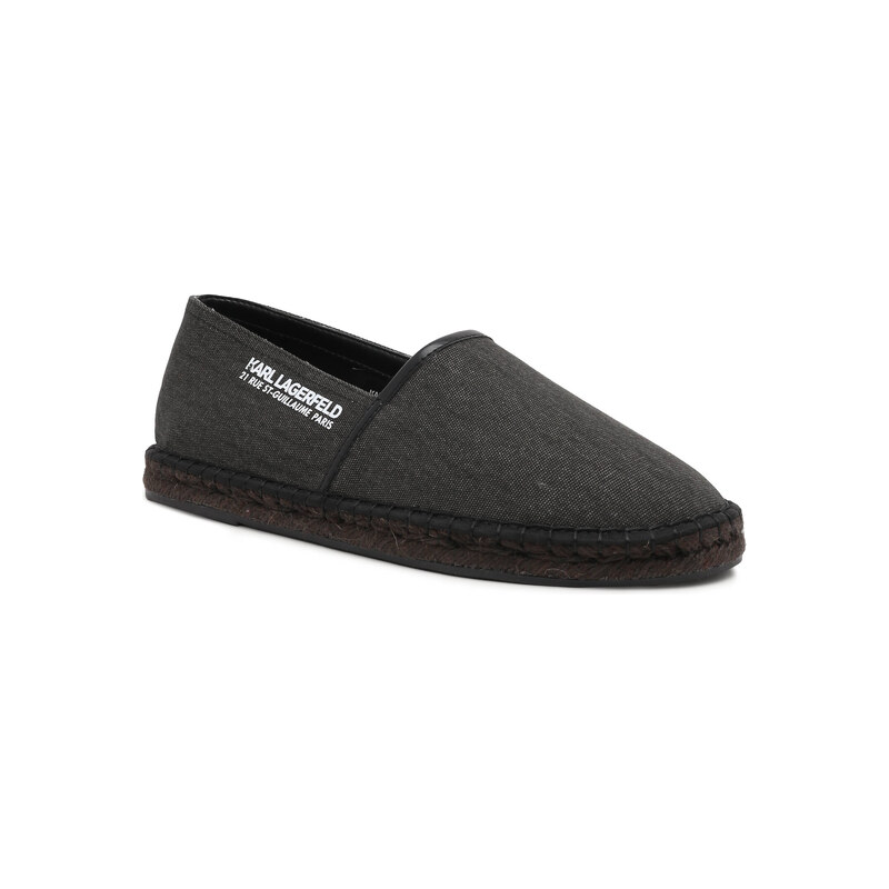 Karl Lagerfeld Espadrilky KAMINO s přídavkem kůže