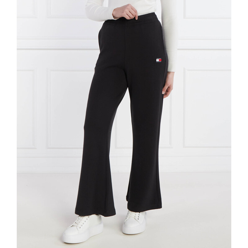 Tommy Jeans Tepláky BADGE WIDE EXT | flare fit 90720228