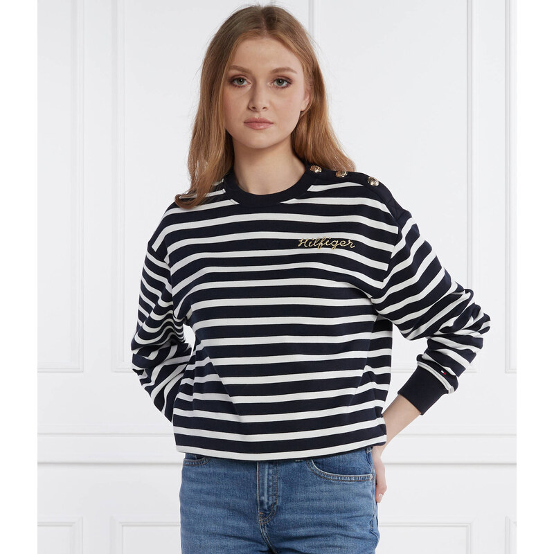 Tommy Hilfiger Mikina GOLD BUTTON | Regular Fit