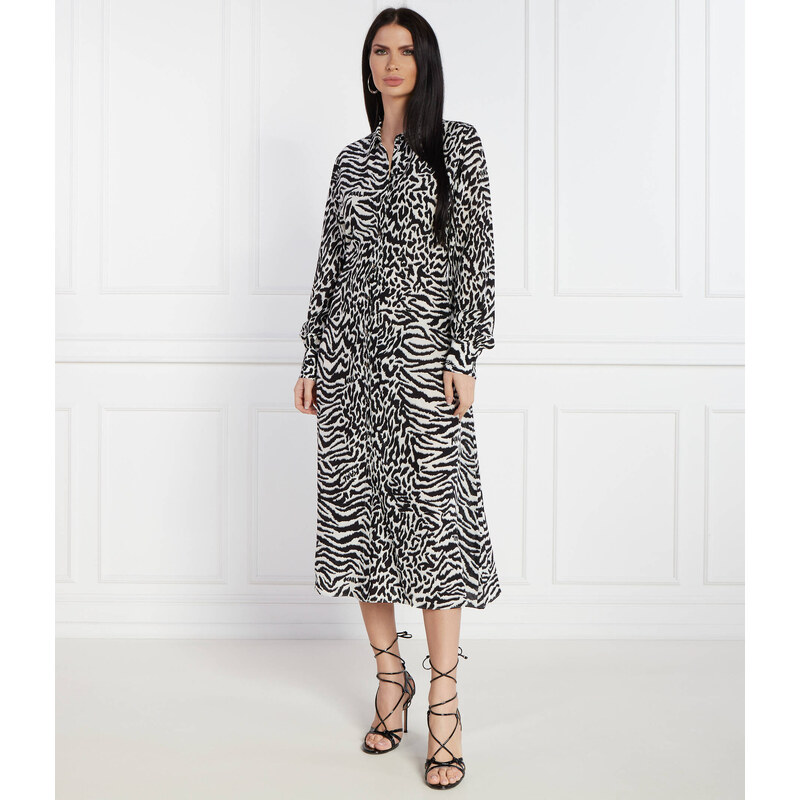Karl Lagerfeld Šaty s opaskem animal print 99951409