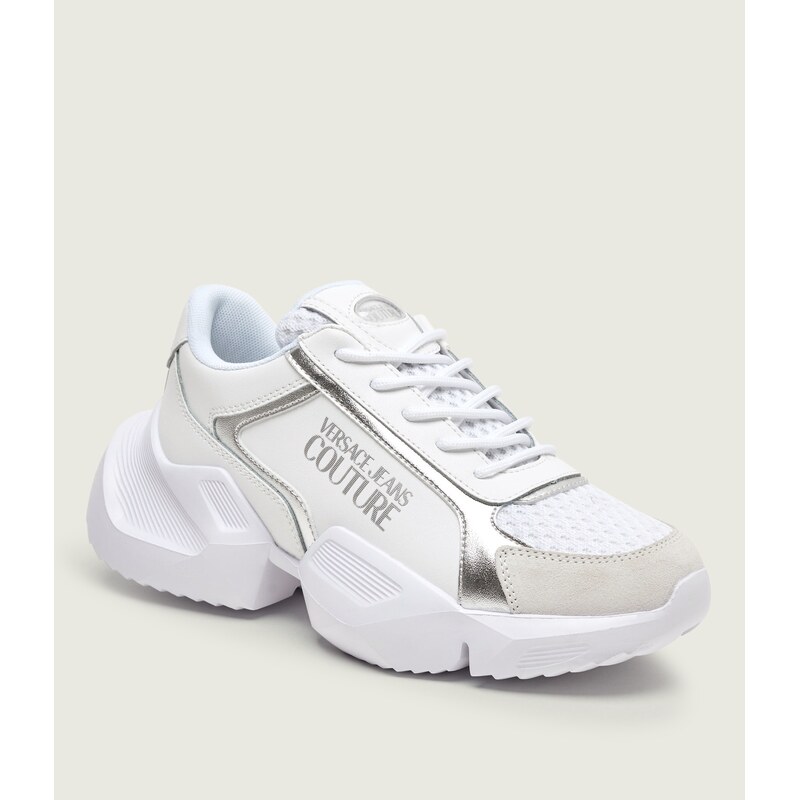Versace Jeans Couture Kožené tenisky FONDO GRAVITY DIS. SU3 | semiš