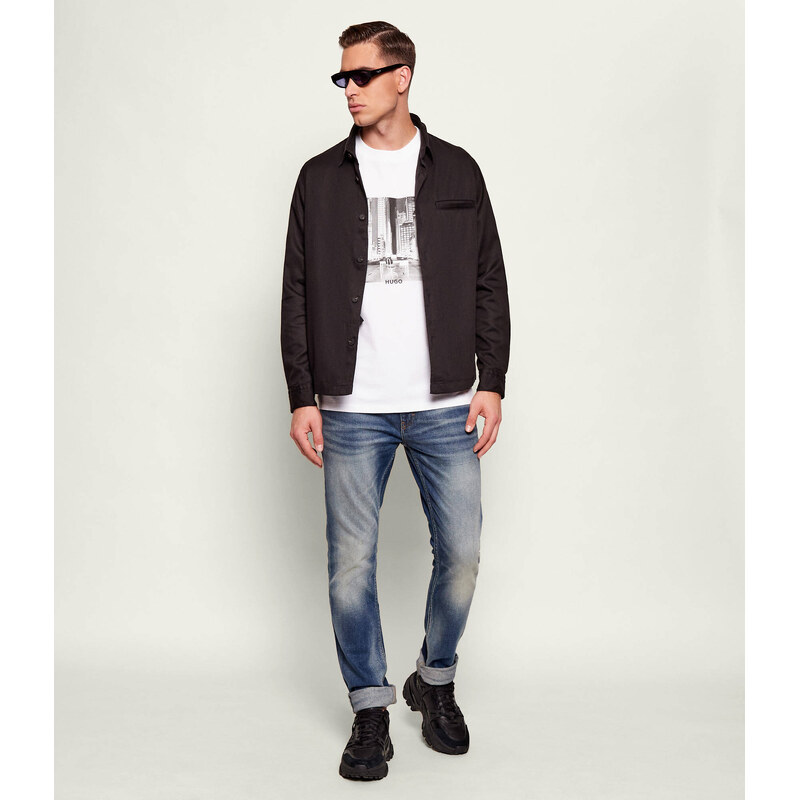 HUGO Košile Enock | Oversize fit