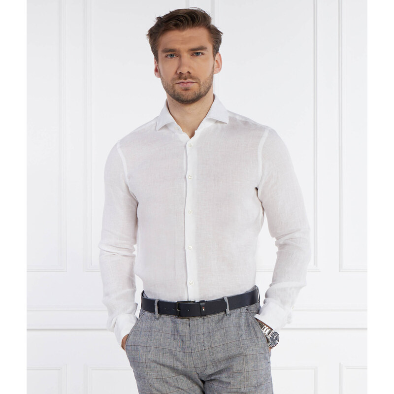 Joop! Lněná košile 146Pai-W | Slim Fit