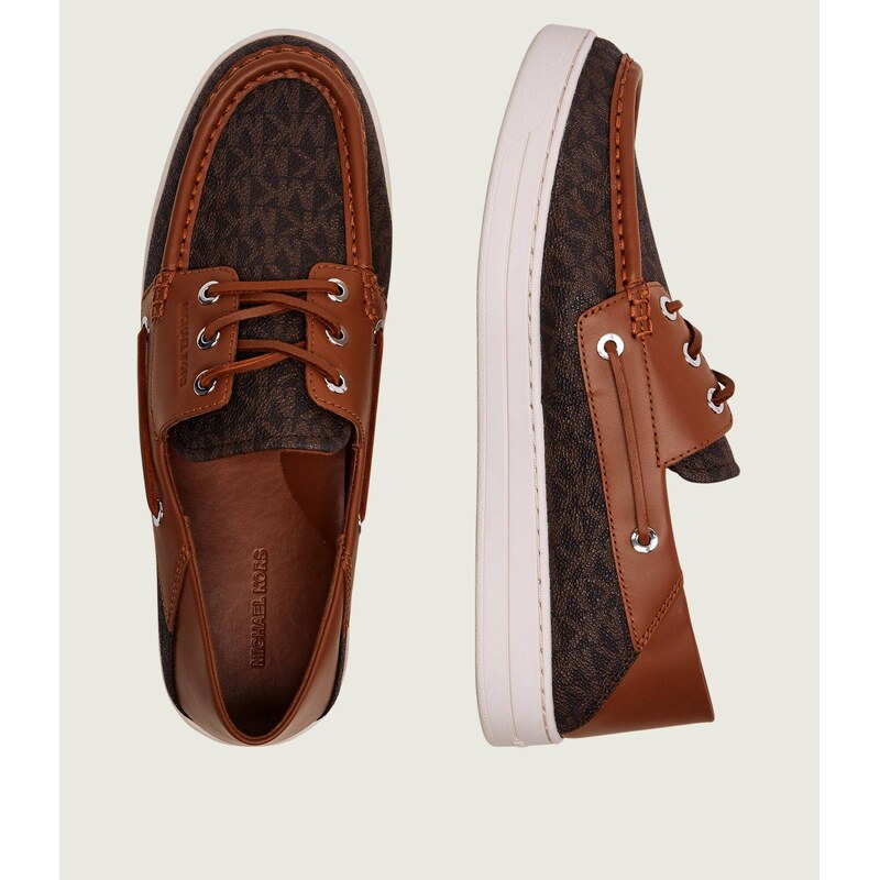 Michael Kors Mokasíny AIDEN s přídavkem kůže