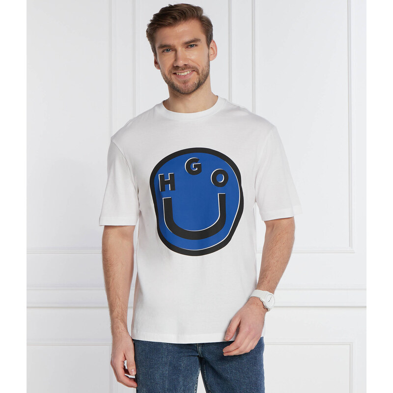 Hugo Blue Tričko Nimper | Regular Fit