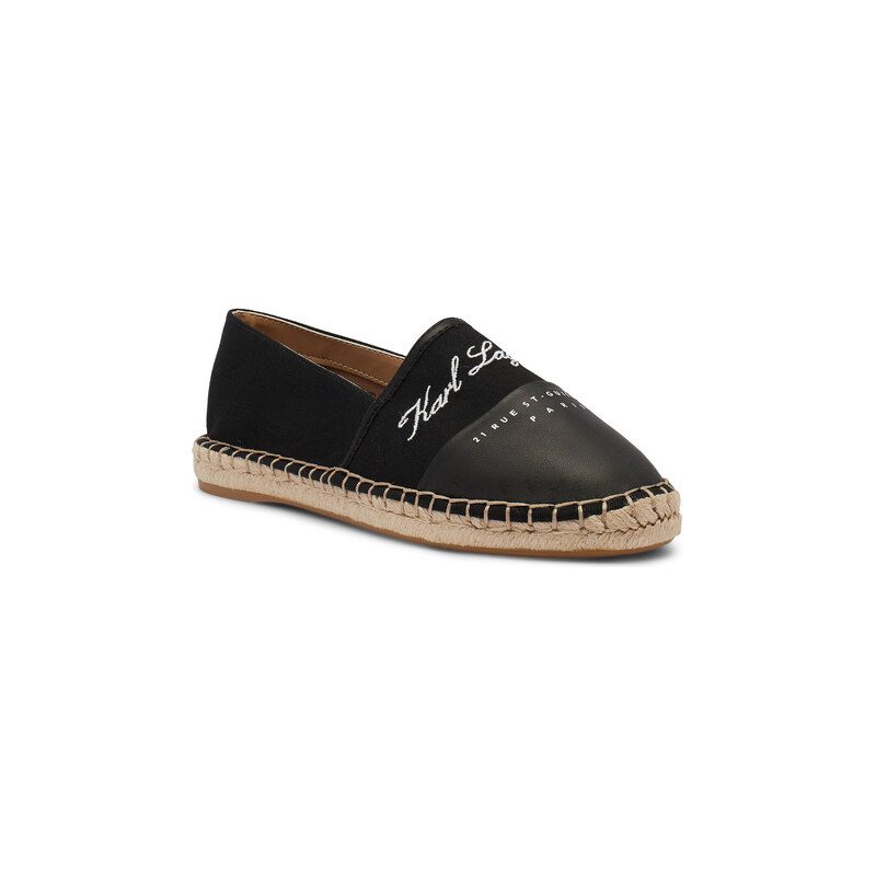 Karl Lagerfeld Espadrilky KAMINI Hotel Karl s přídavkem kůže