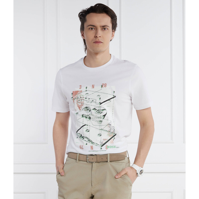 BOSS ORANGE Tričko Te_Cassette | Regular Fit